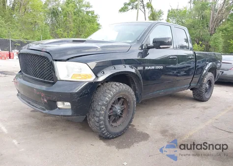 2012 Ram 1500 Sport из США, поврежденный, VIN 1C6RD7HT9CS277376